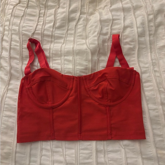 Edikted Tops - Edikted Teagen Mesh Corset Top❤️